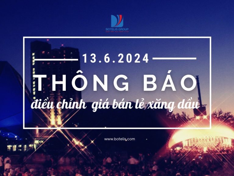 Cập nhật giá bán lẻ xăng dầu ngày 13.6.2024